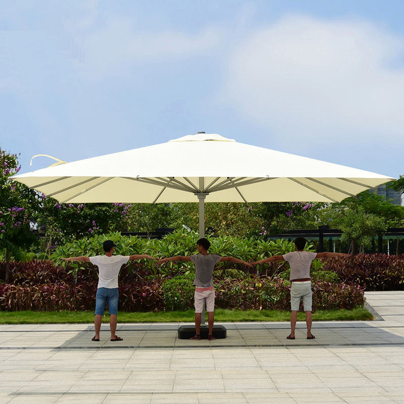 Outdoor Furniture Supplier - Guarda-Sol Grande para Jardim, Resistente e