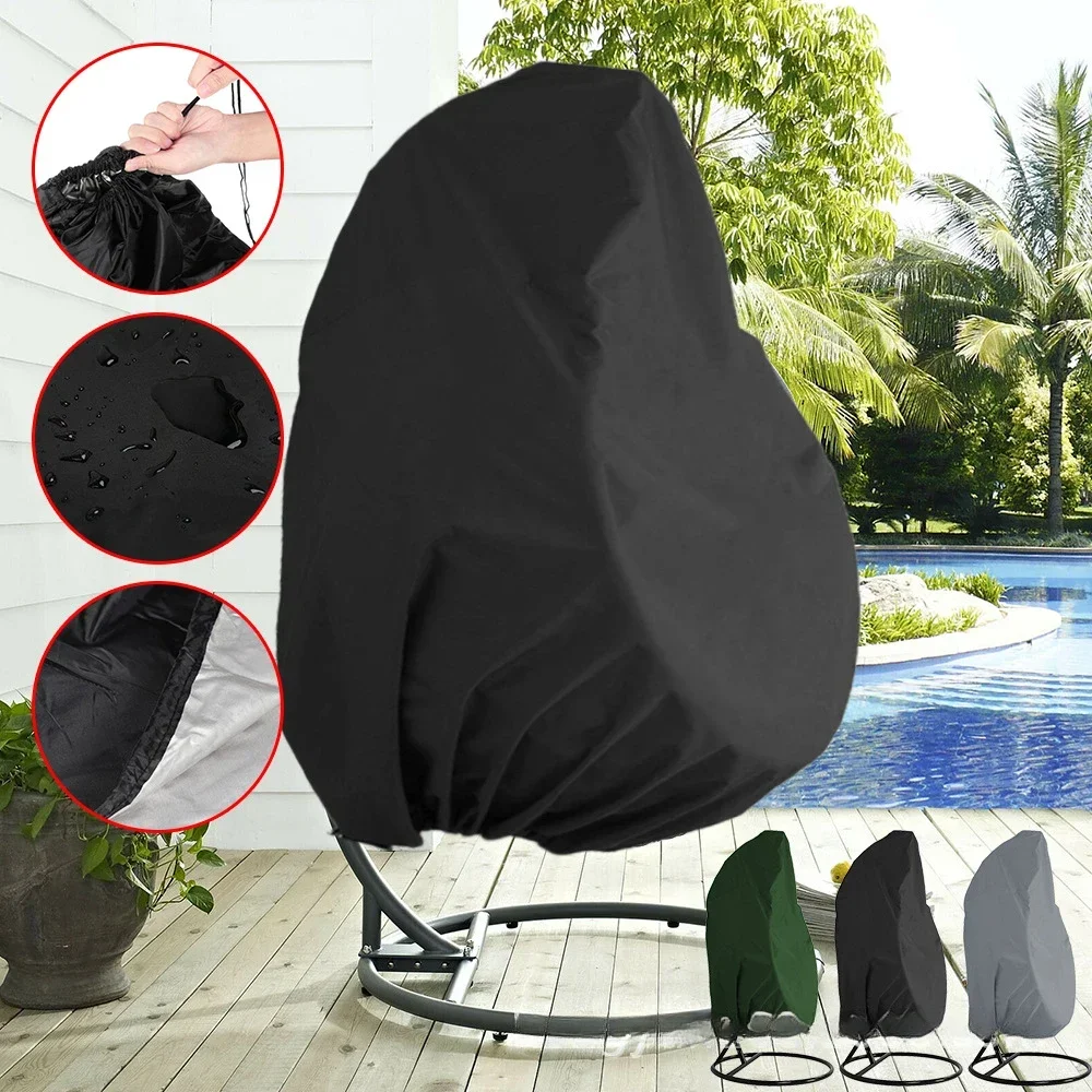 Outdoor Furniture Egg Chair - Pendurado Tampa da cadeira com Anti