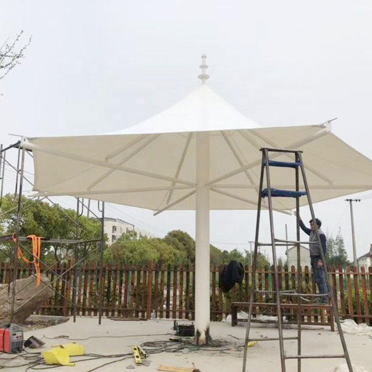 Outdoor Furniture Supplier - Guarda-sol de Jardim com Haste Central