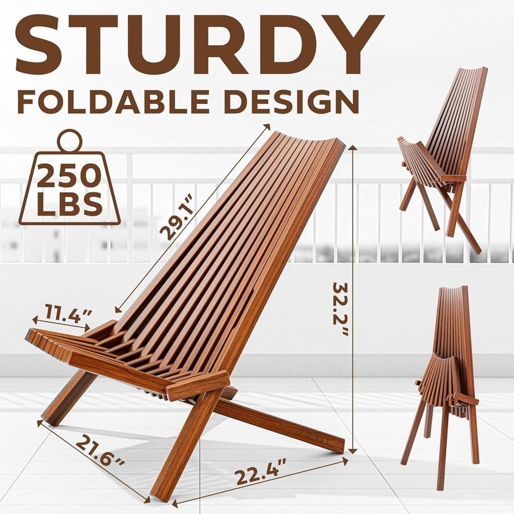 Conjunto de 2 Cadeiras Dobráve - Outdoor Furniture Plans avaliação e preço
