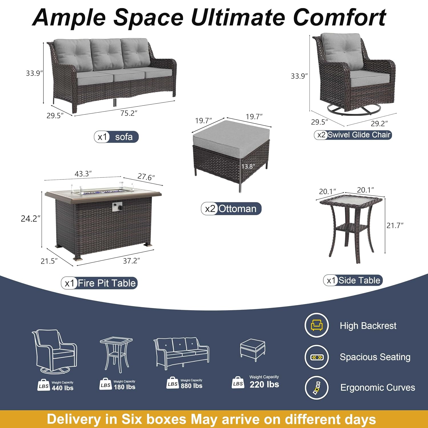 Conjunto de Móveis para Pátio  - Outdoor Furniture Bali avaliação e preço