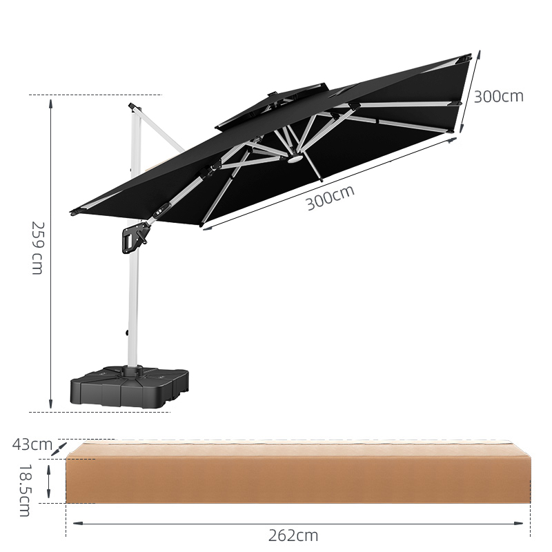 Fornecedor de Guarda-Sóis LED  - Outdoor Furniture Supplier avaliação e preço