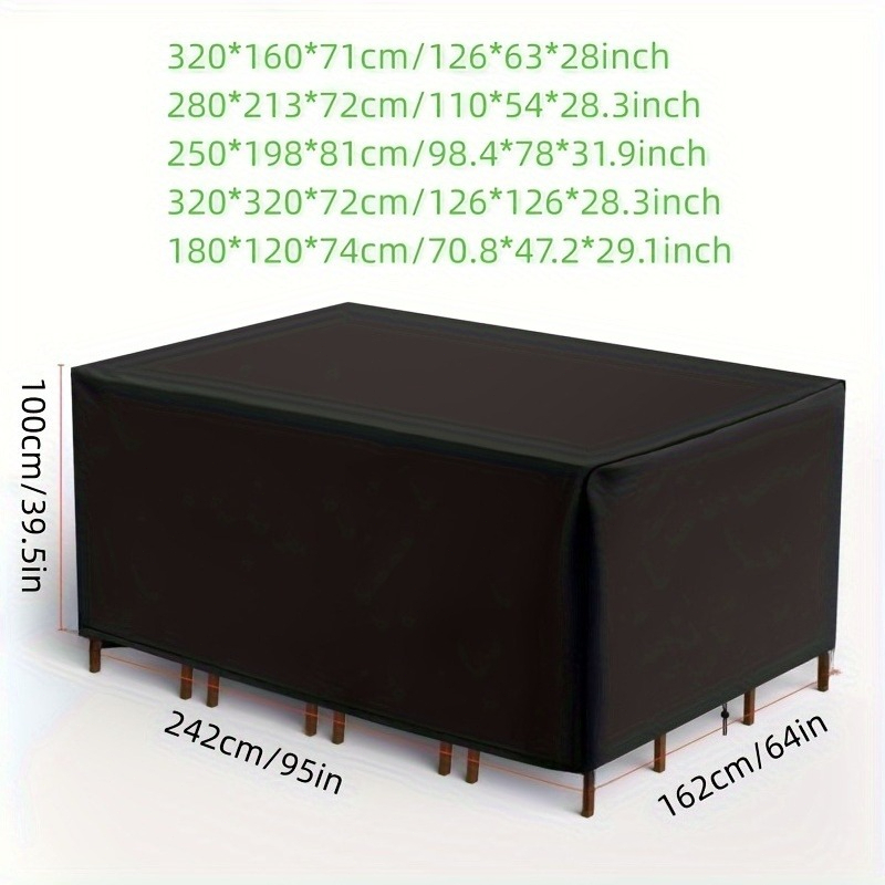 Conjunto de Capas para Móveis  - Outdoor Furniture Cover avaliação e preço