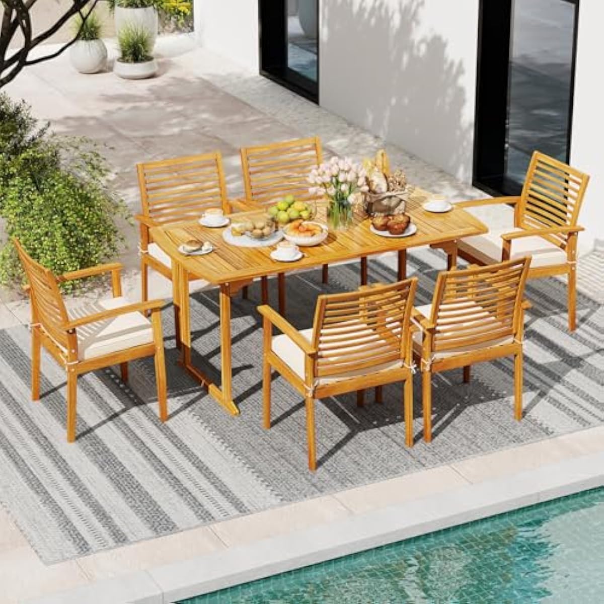 Conjunto de mobiliário para re - Outdoor Furniture One Piece avaliação e preço