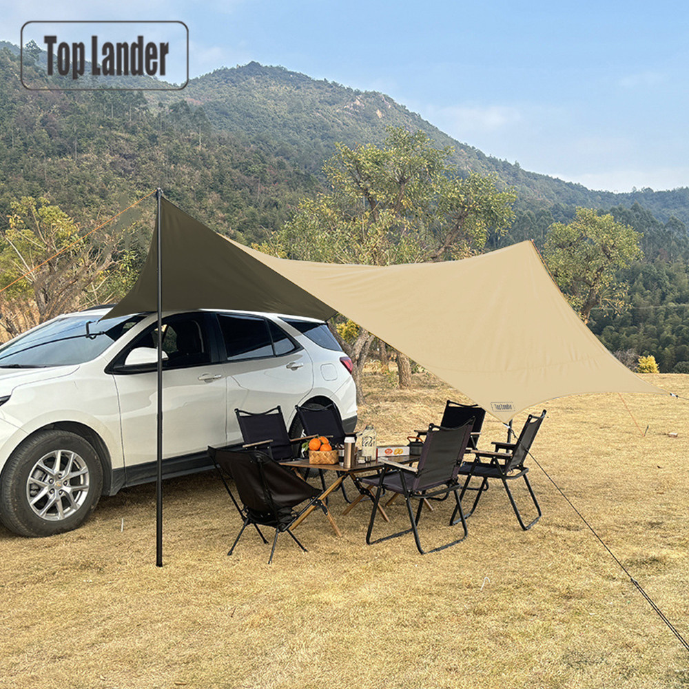 4.5x4.5m toldo do carro sombra - Sun Sail Shade avaliação e preço