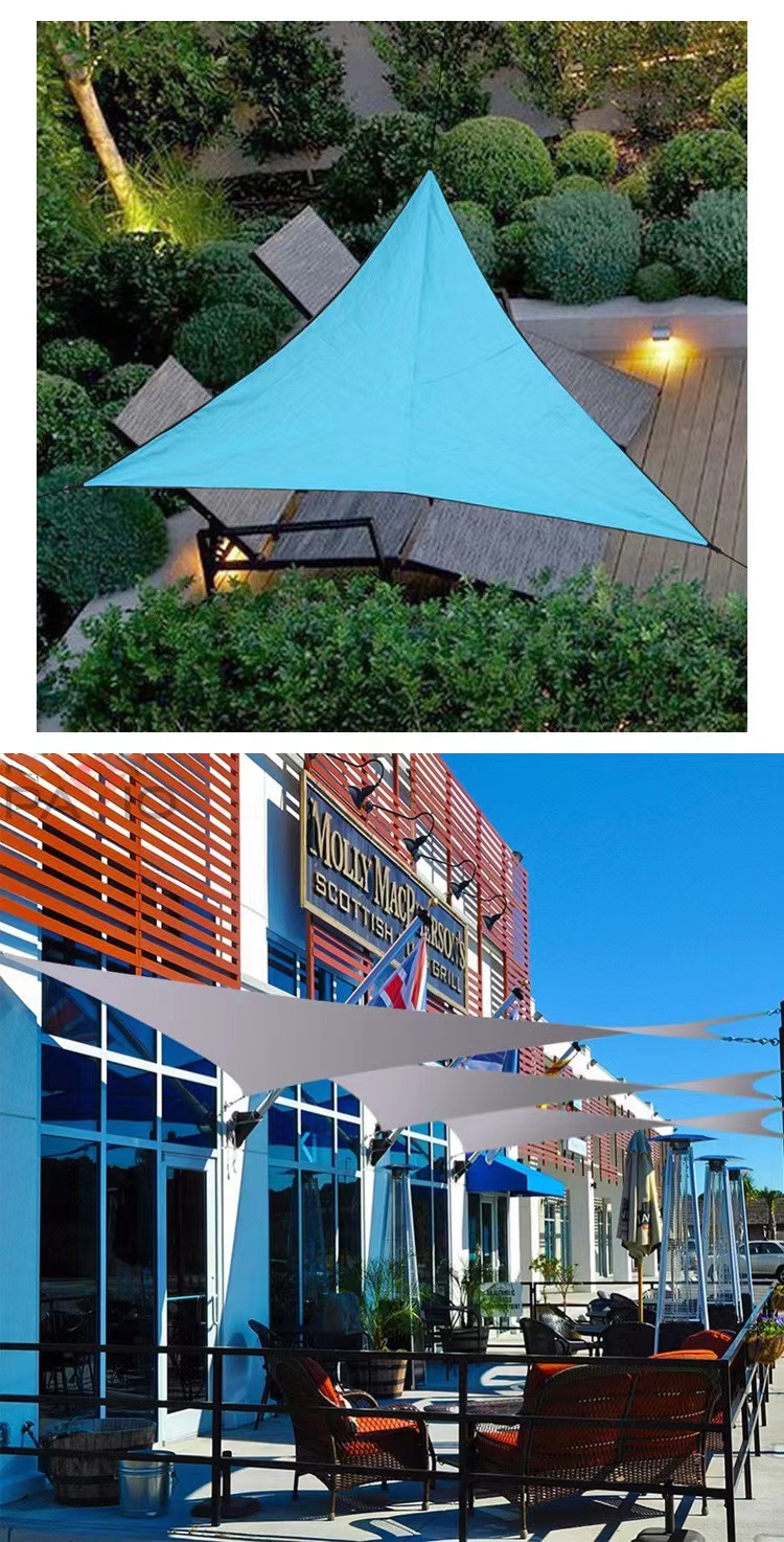 Vela triangular de vários tama - Sun Sail Shade avaliação e preço