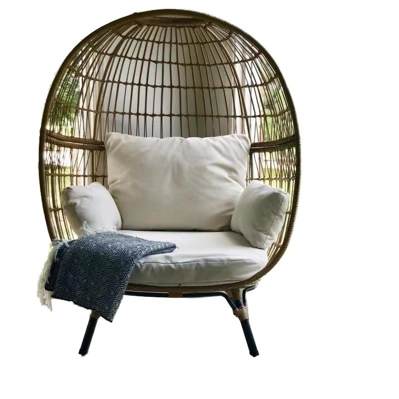 Cadeira de ovo de vime de alta - Outdoor Furniture Egg Chair avaliação e preço